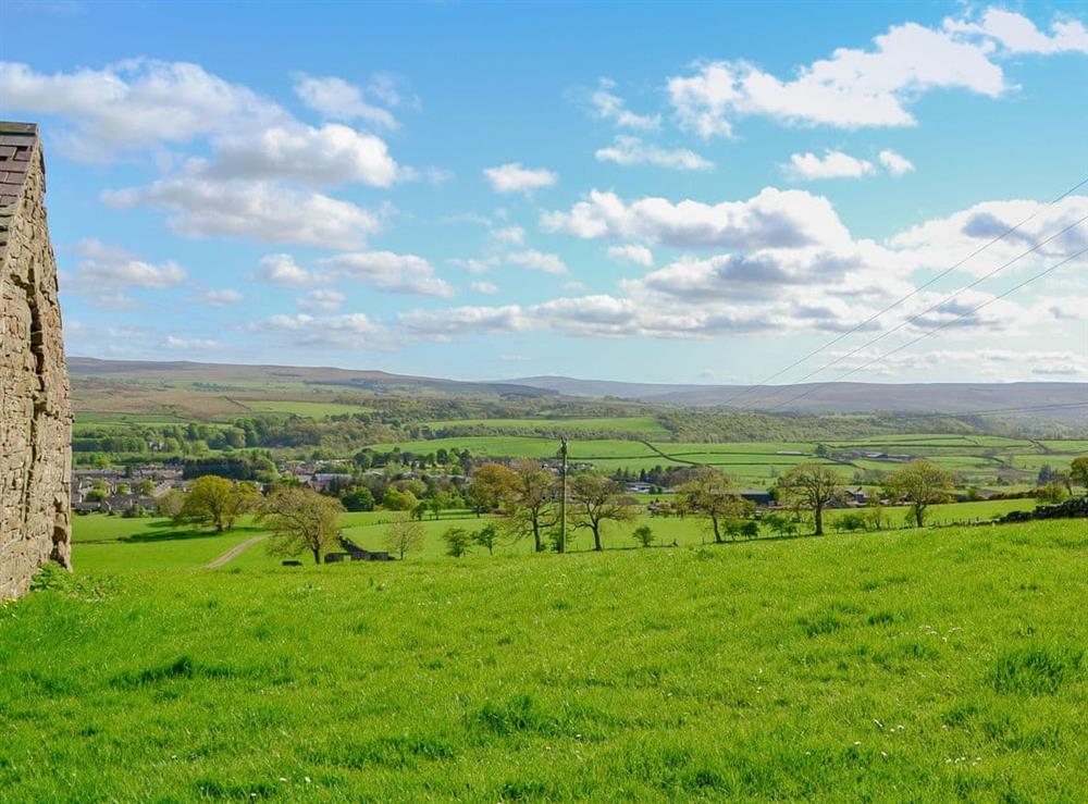 Scenic surrounding countryside at Sandyhouse Cottage in Milfield, near Wooler, Northumberland