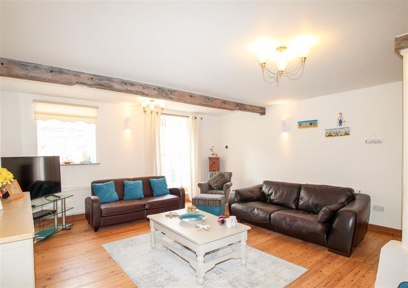 Enjoy the living room at Santiago House, Weymouth