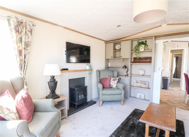 Relax in the living area at Saorsa, St Fillans