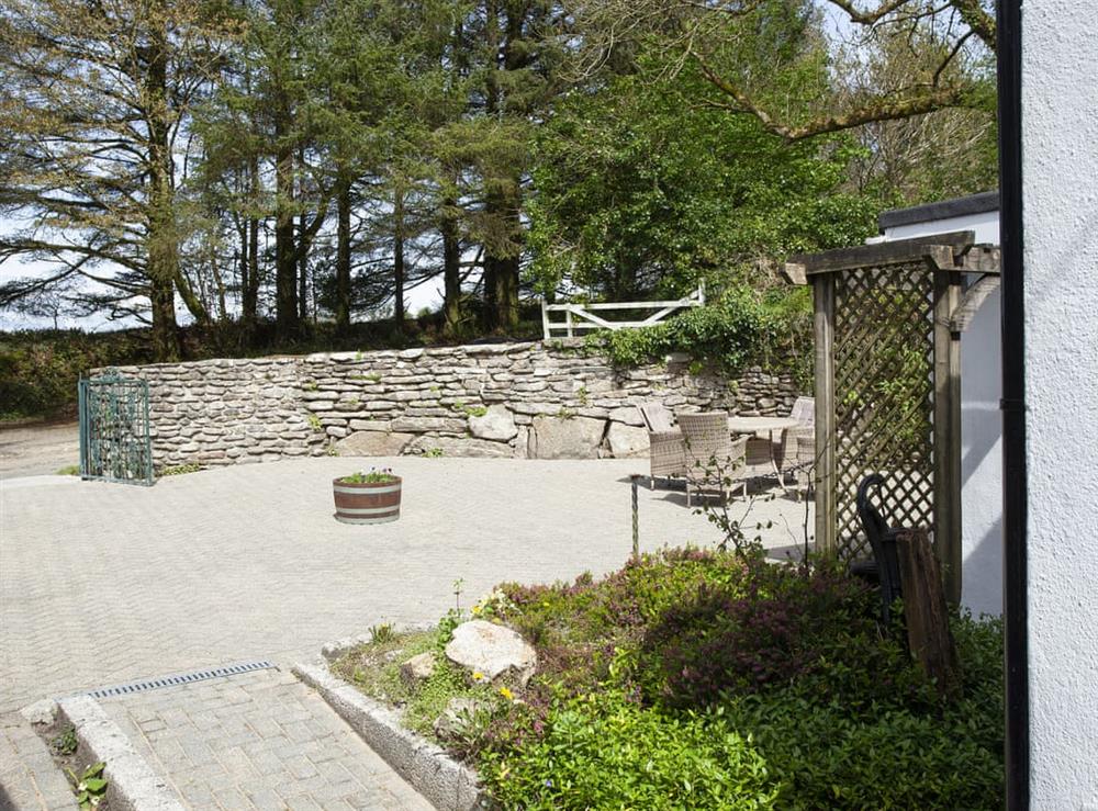 Garden and grounds at Sarahs Cottage in Camelford, Cornwall