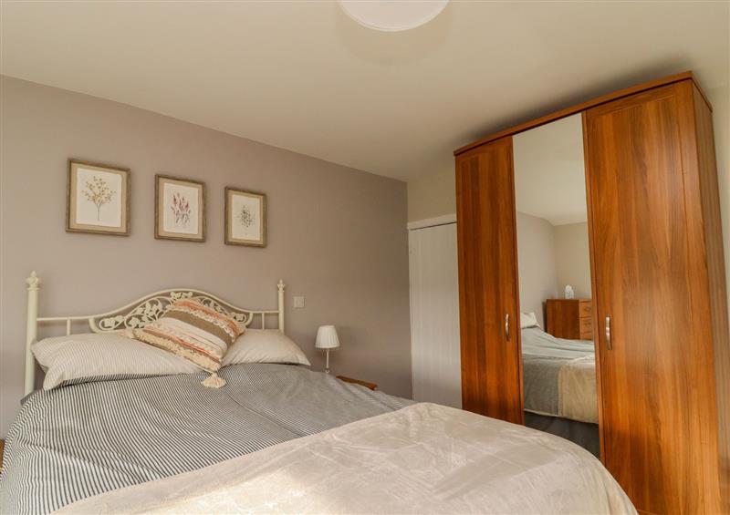 One of the 2 bedrooms at Sarahs Cottage, Stanbury