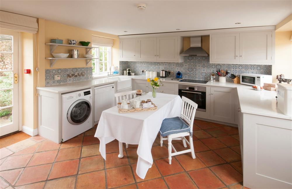 The kitchen and dining area  at Saratoga Cottage, Bruern, near Chipping Norton