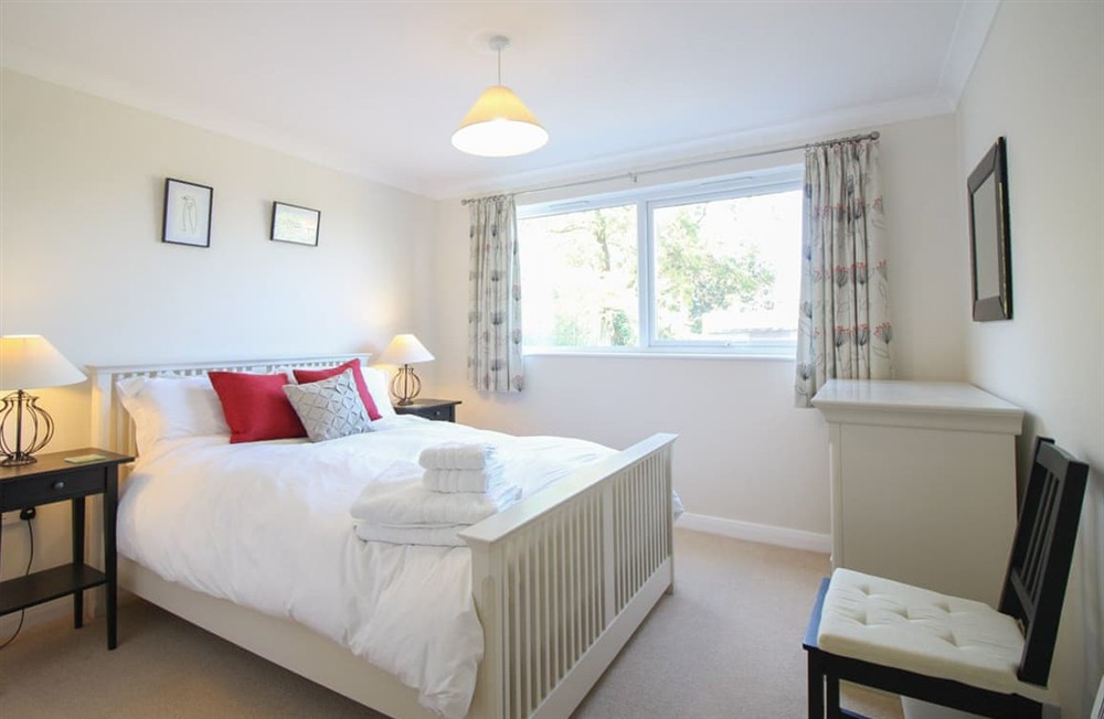 Bedroom at Sarum in Boscastle, Cornwall