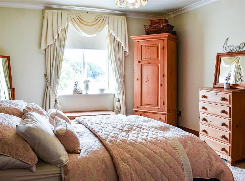 Double bedroom at Saswick Cottage in Roseacre, near Blackpool, Lancashire