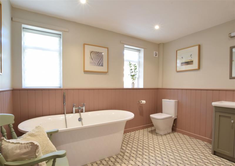 This is the bathroom at Satis Cottage, Westleton, Westleton
