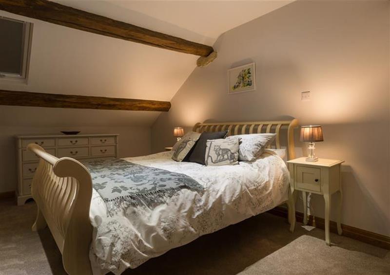 This is a bedroom at Satterthwaite Farmhouse - Sleep 8, Grizedale