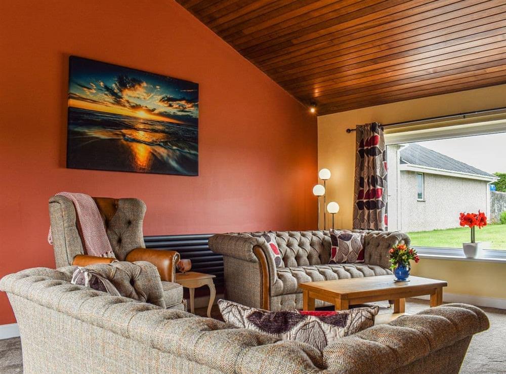 Living room at Saville in Llanfaes, Anglesey, Gwynedd