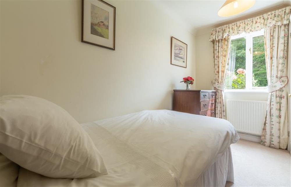 Ground floor: Bedroom four, full size single bed at Saxon Shore Cottage, Burnham Deepdale near Kings Lynn