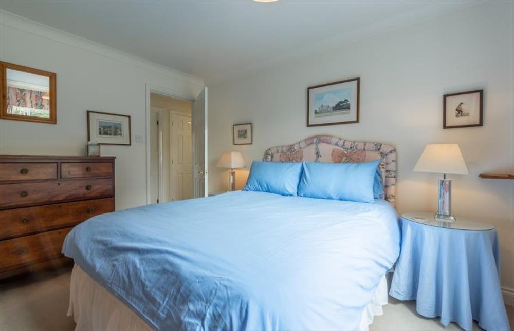 Ground floor: Bedroom two has double bed and en suite shower room (photo 2) at Saxon Shore Cottage, Burnham Deepdale near Kings Lynn