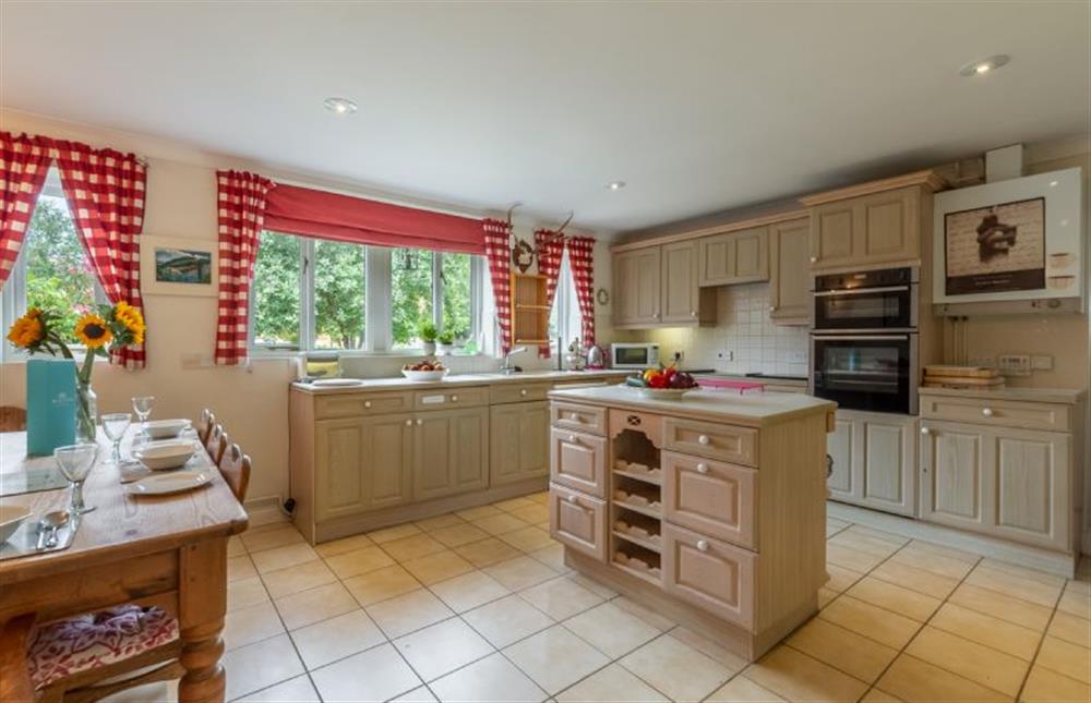 Ground floor: Spacious country kitchen at Saxon Shore Cottage, Burnham Deepdale near Kings Lynn