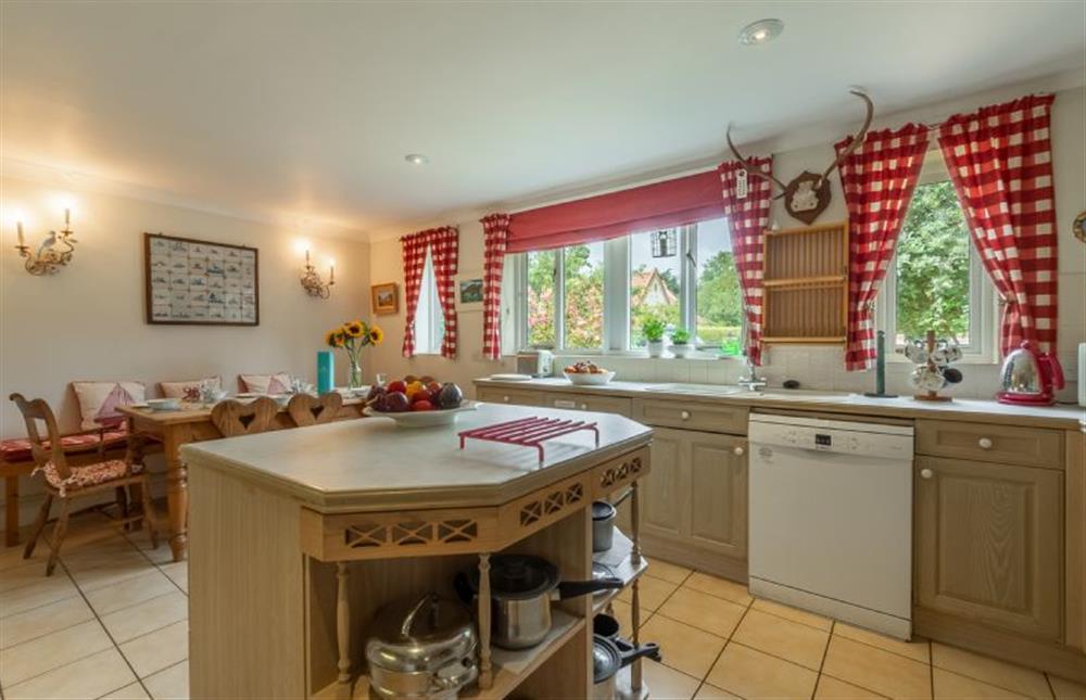 Ground floor The kitchen is light and airy at Saxon Shore Cottage, Burnham Deepdale near Kings Lynn