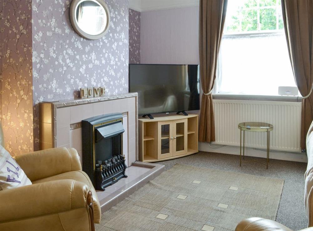 Living room at Say Shells in Filey, North Yorkshire