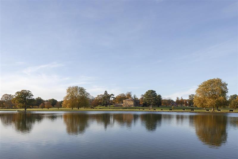 Large lake at Sayers Mansion, Saxmundham, Suffolk