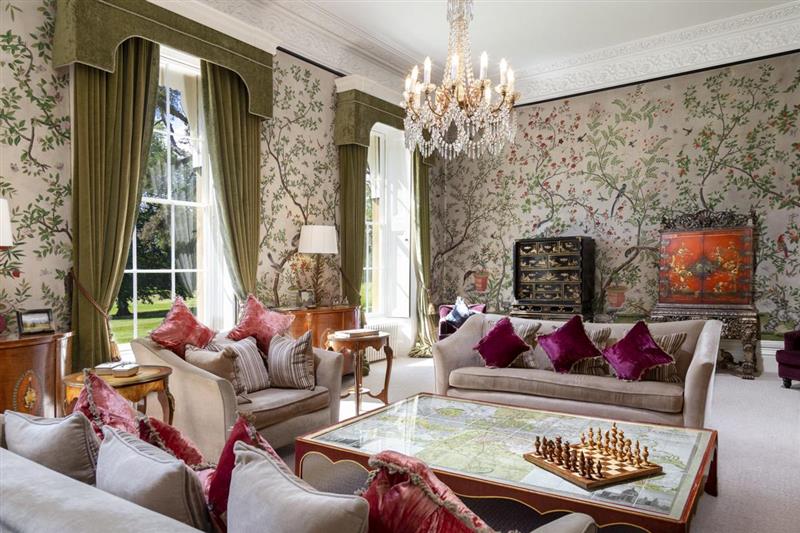 Living room at Sayers Mansion, Saxmundham, Suffolk