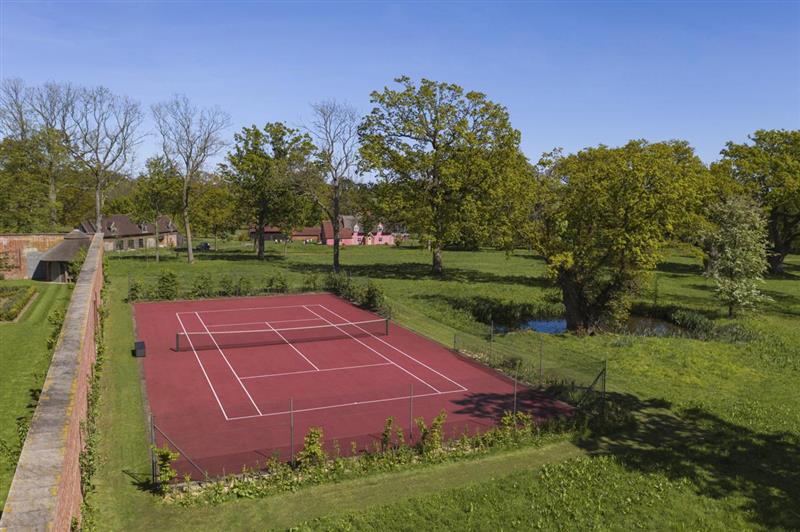 Tennis at Sayers Mansion, Saxmundham, Suffolk