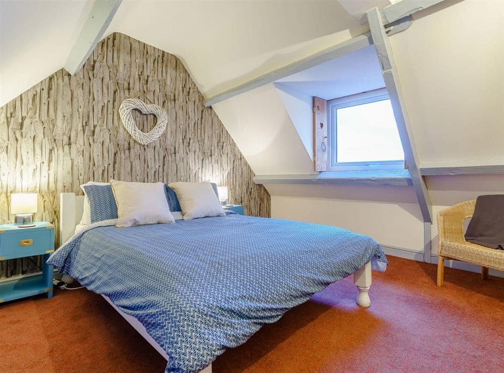 Double bedroom at Sayers Yard in Whitby, North Yorkshire
