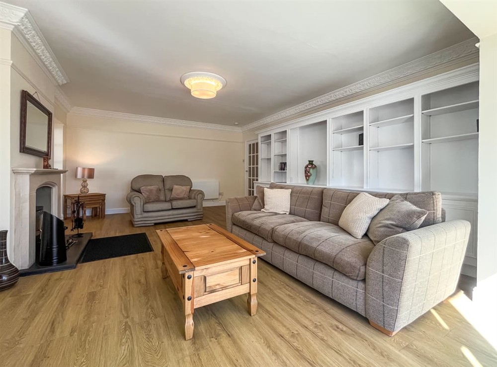 Living area at Scalby Close Park Cottage in Scalby, near Scarborough, North Yorkshire