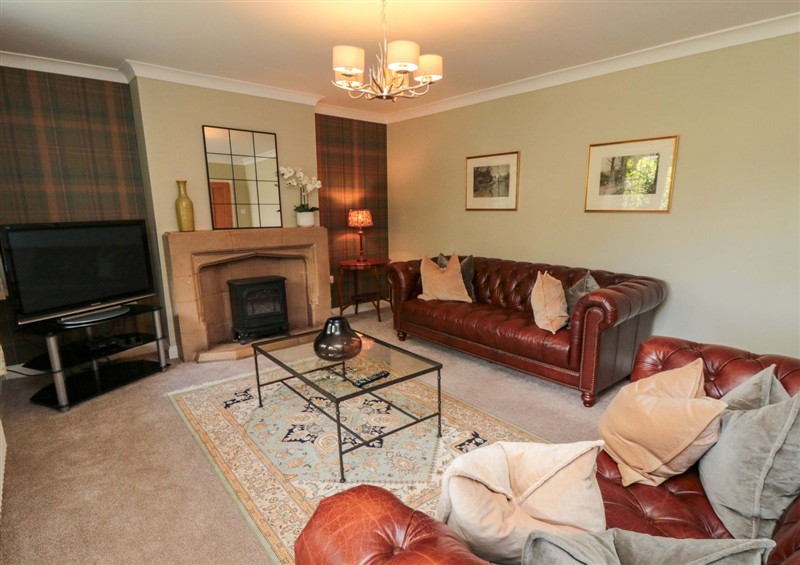 The living room at Scalby Grove Cottage, Scalby