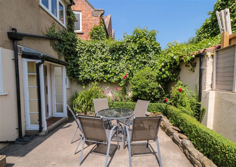 This is the garden at Scalby Grove Cottage, Scalby