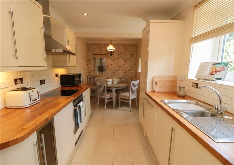 This is the kitchen at Scalby Grove Cottage, Scalby