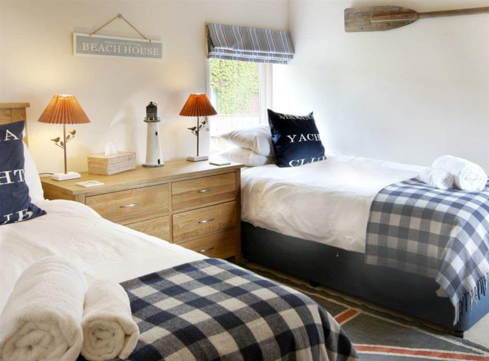 Twin bedroom at Cottage Eleven, 
