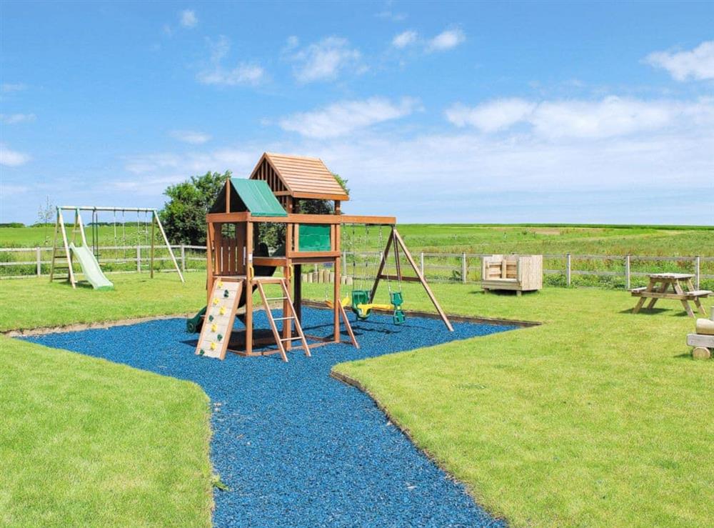 Children’s play area at Scalby Lodge Farm Cottage in Scalby, N.Yorks., North Yorkshire