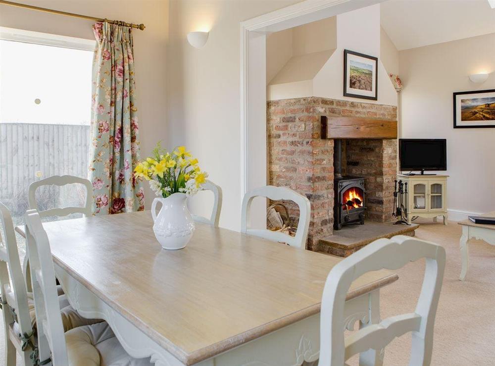Dining area at Scalby Lodge Farm Cottage in Scalby, N.Yorks., North Yorkshire