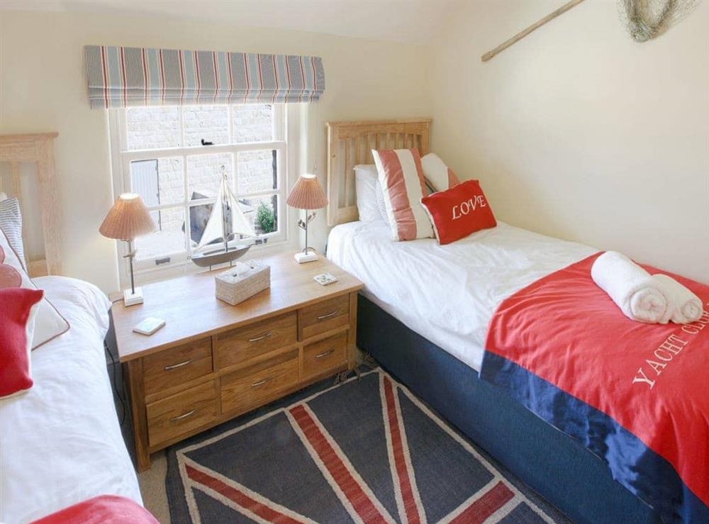 Twin bedroom at Cottage Six, 