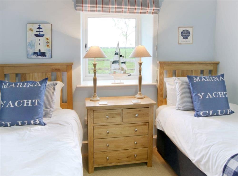 Twin bedroom at Cottage Three, 