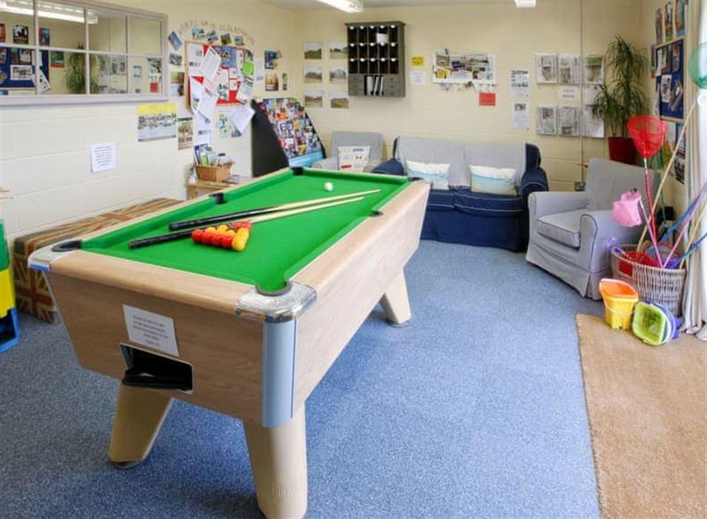 Games room at Cottage Two, 