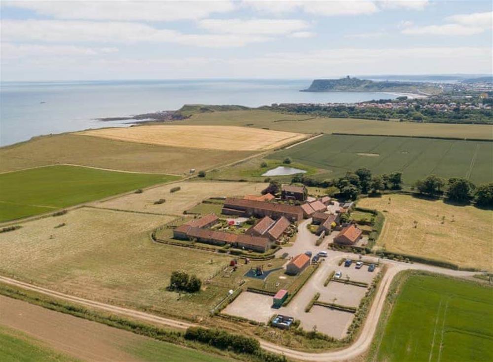 Outstanding coastal location near to the elegant seaside town of Scarborough at Cottage Two, 