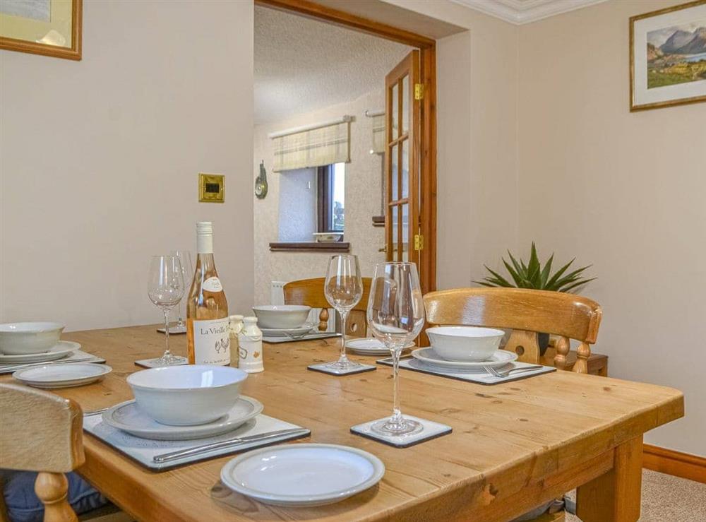 Dining Area at Scalelands Cottage in Parkside, Cleator Moor, Cumbria