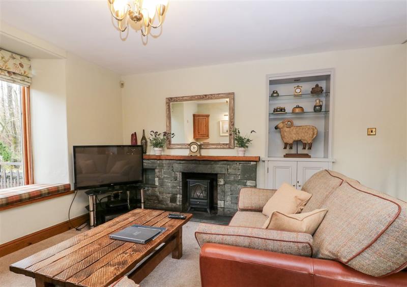 Enjoy the living room at Scandale Bridge Cottage, Ambleside