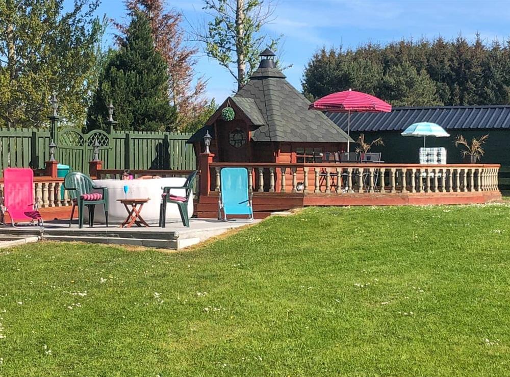 Outdoor area at Scardroy Alford in Alford, near Banchory, Aberdeenshire