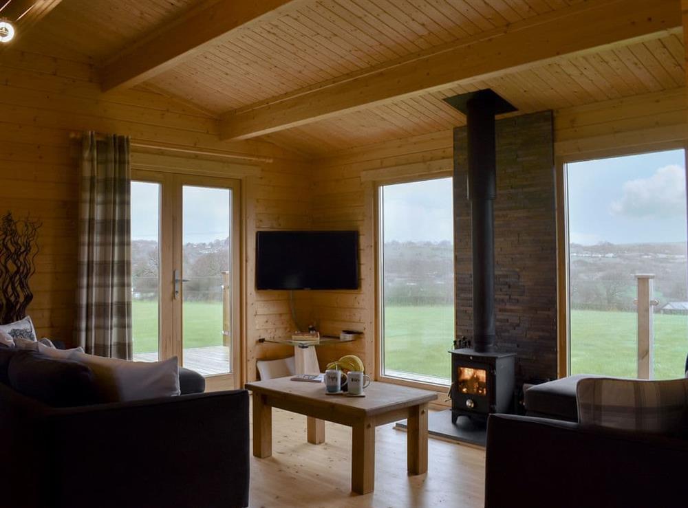 Living area (photo 2) at Scarlett Lodge in Dolwen, near Abergele, Clwyd