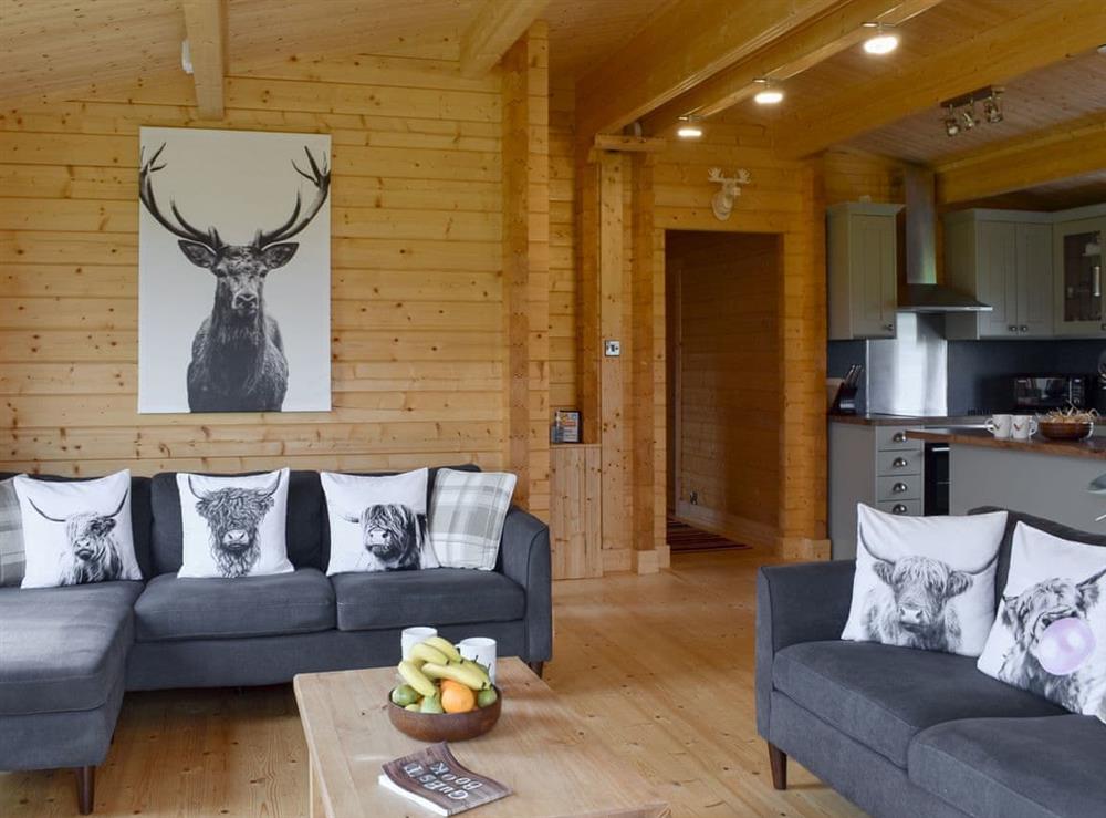 Living area (photo 3) at Scarlett Lodge in Dolwen, near Abergele, Clwyd
