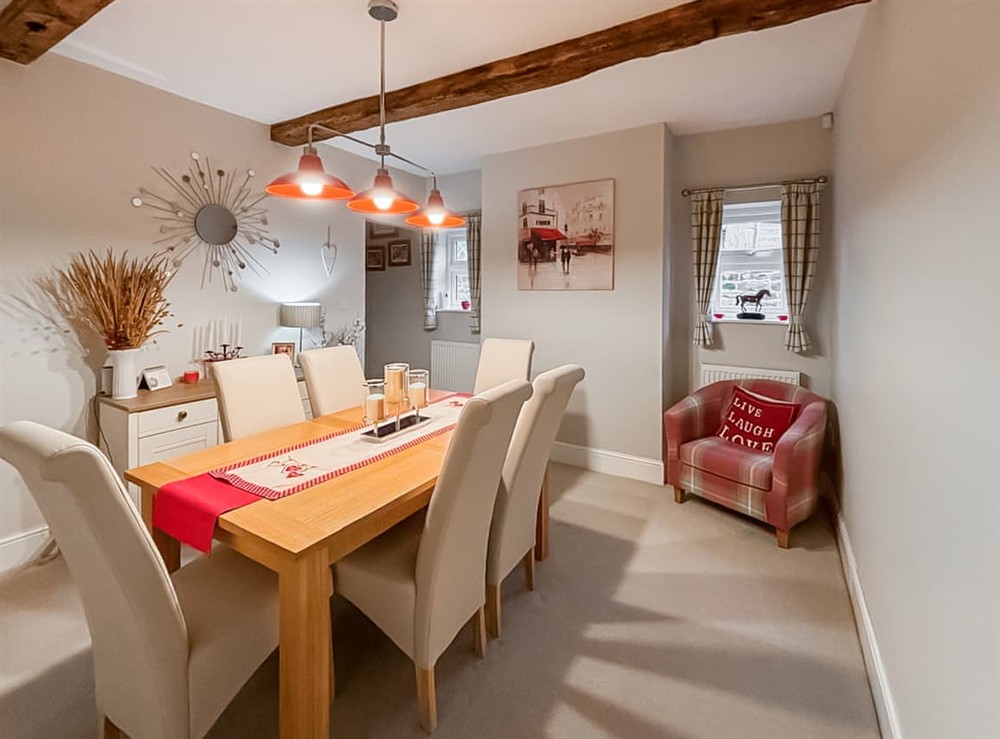 Dining Area at School Cottage in Hinton, Market Drayton., Shropshire