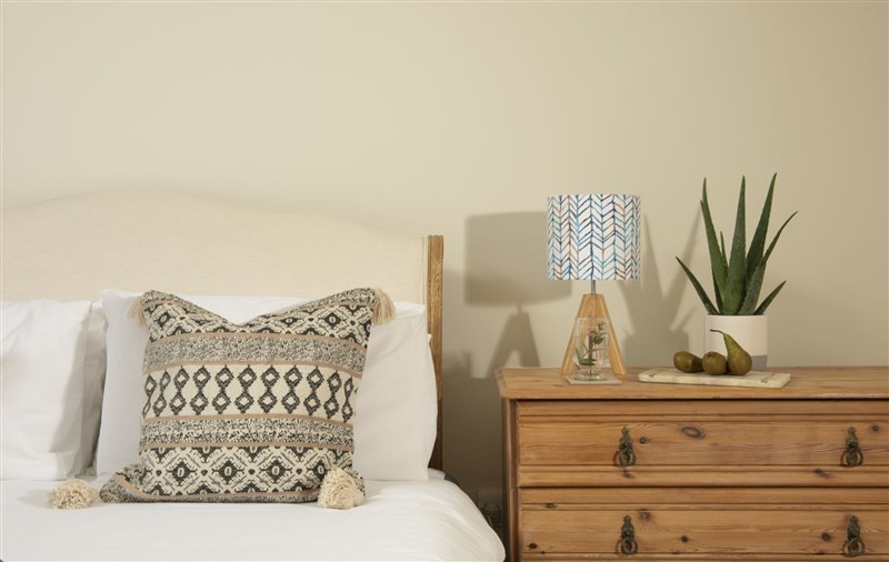 A photo of the bedroom at School Cottage, Cornwall