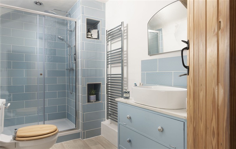 Bathroom at School Cottage, Cornwall