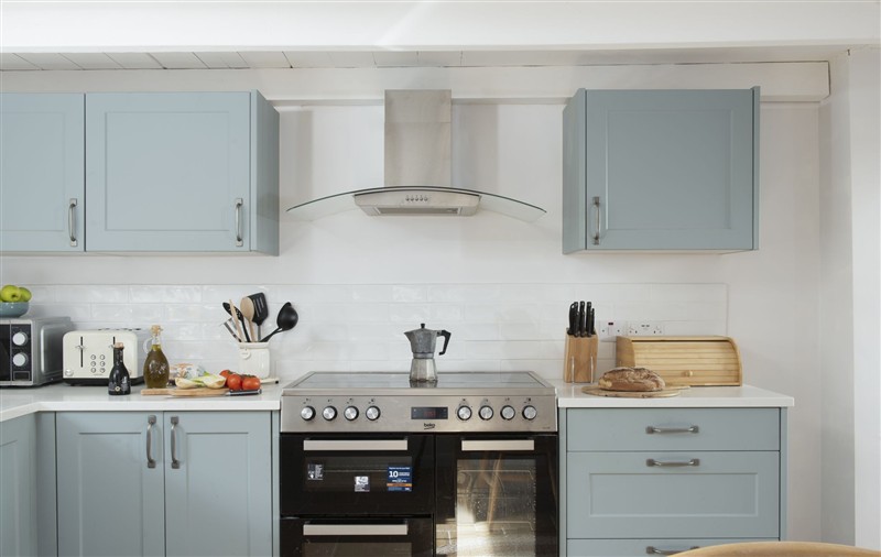 The kitchen at School Cottage, Cornwall