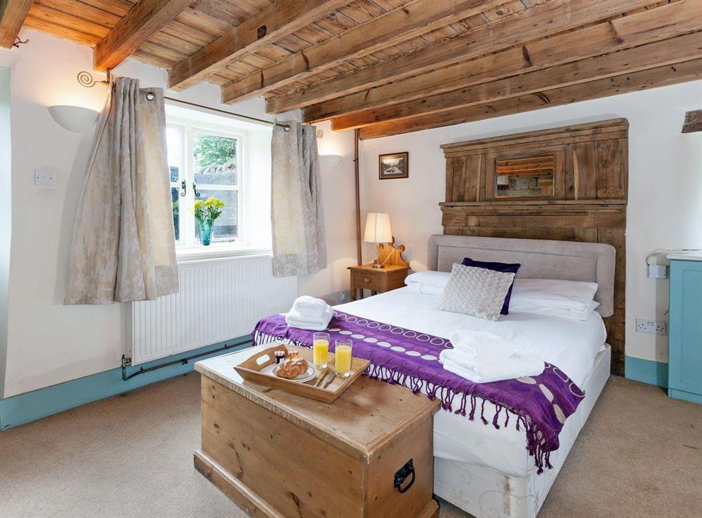 Beautifully designed double bedroom at School House in Bradnop, near Leek, Staffordshire