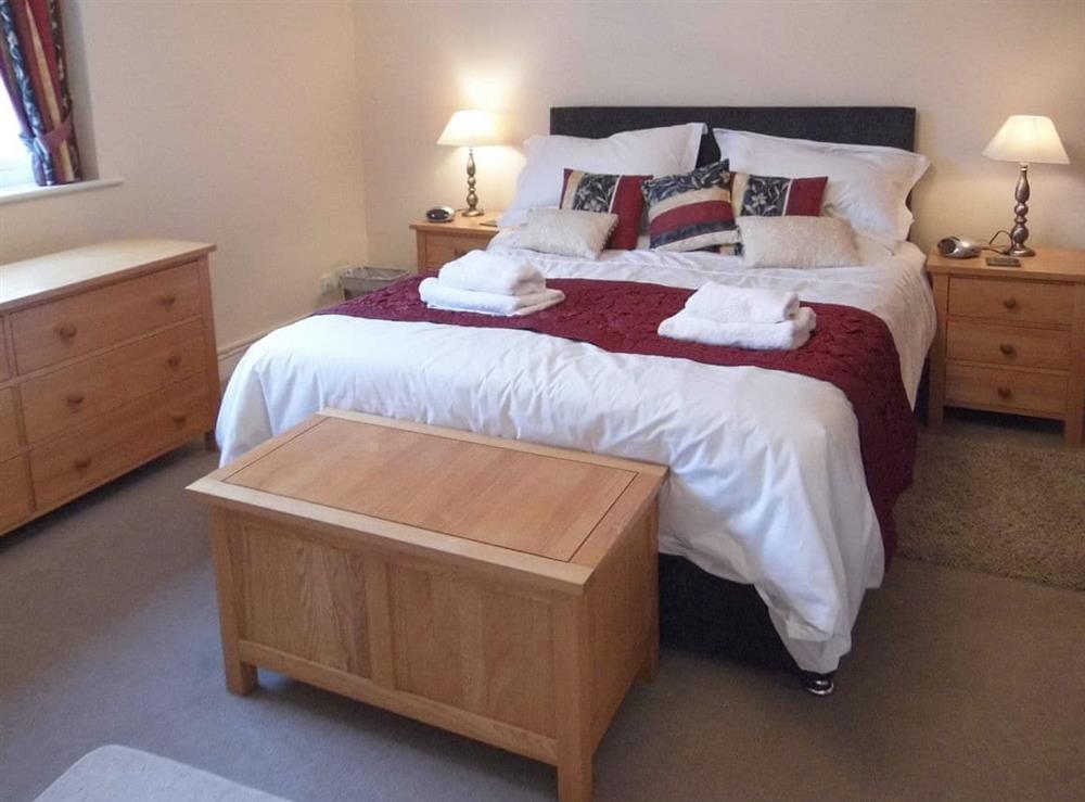 Peaceful double bedroom at School Knott Cottage in Windermere, Cumbria