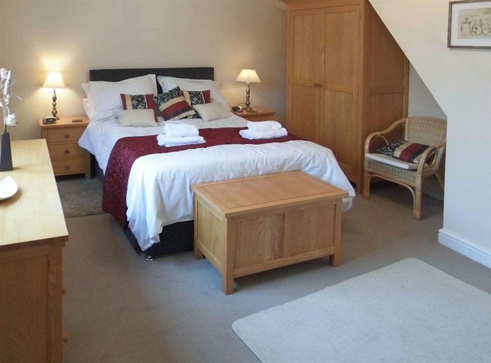 Relaxing double bedroom at School Knott Cottage in Windermere, Cumbria
