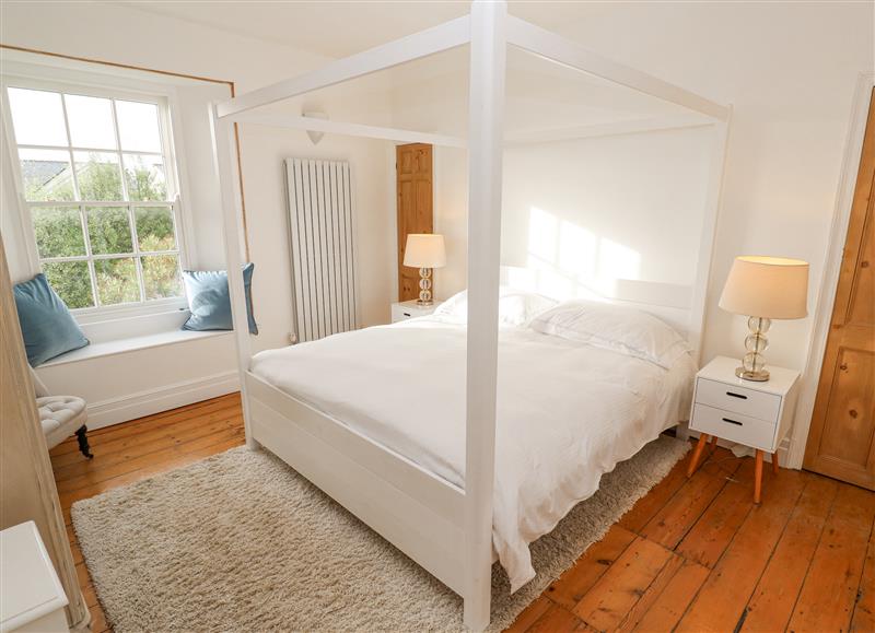 One of the 4 bedrooms at Scillonia, Penzance