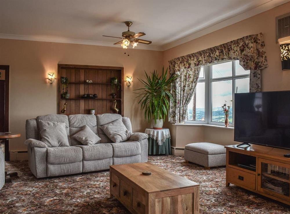 Living area at Scotch Pine in Bettws, near Llandeilo, Dyfed