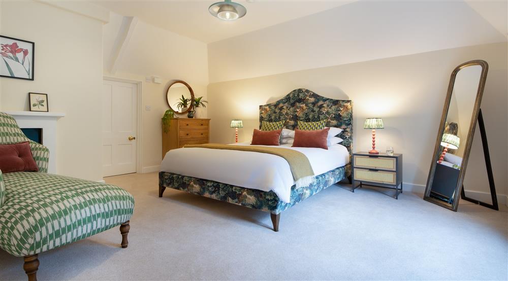 The double bedroom at Scotney West Lodge in Tunbridge Wells, Kent