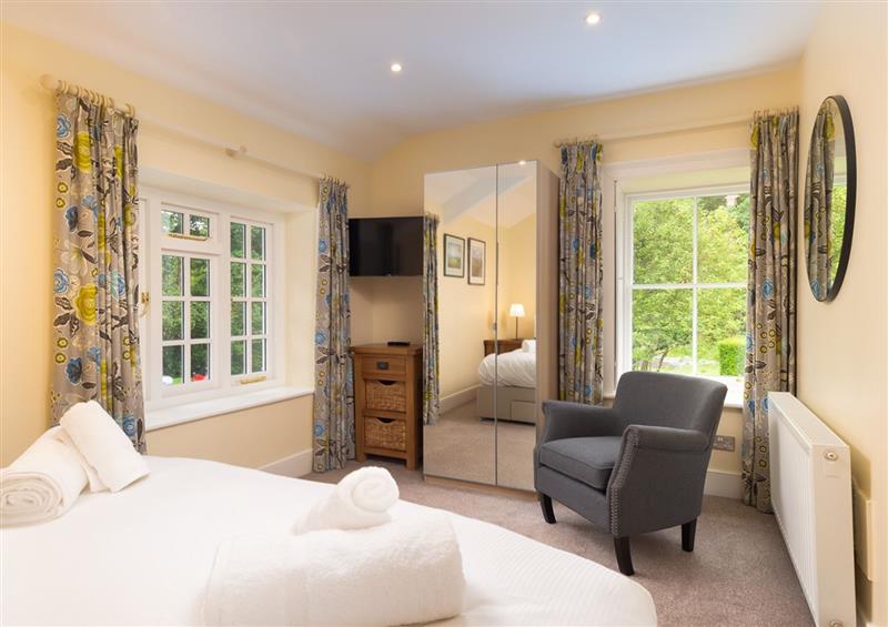 One of the bedrooms at Scots Pine, Keswick