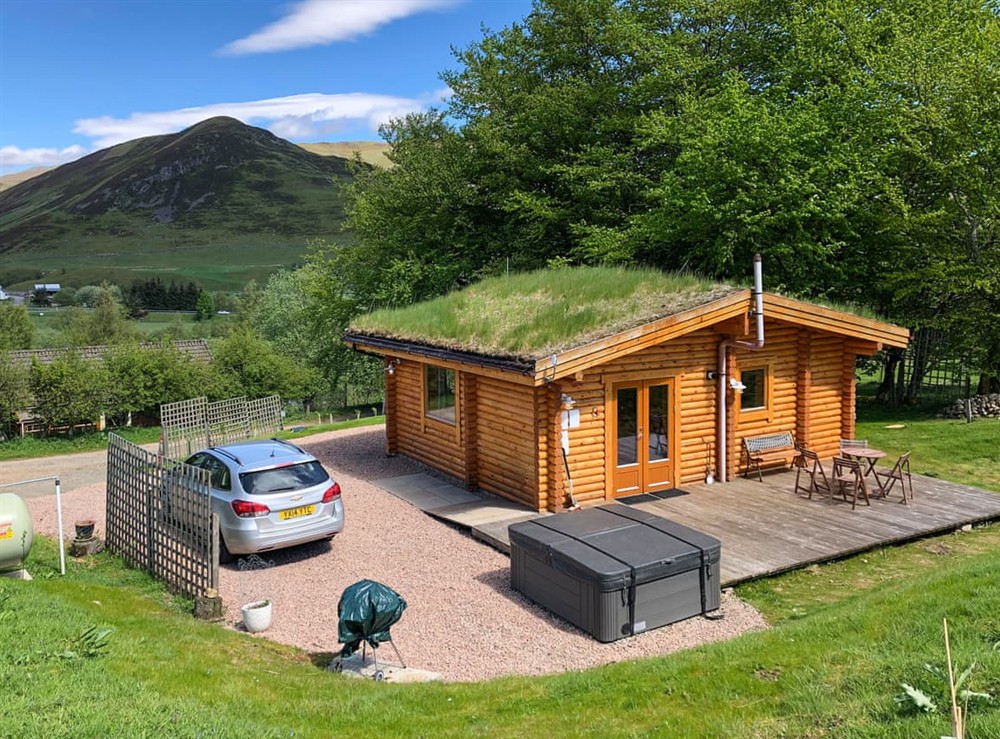 Exterior at Scotsview in Spittal of Glenshee, Perthshire