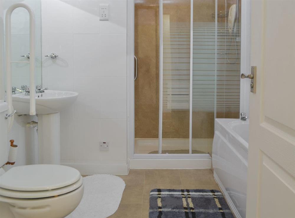 Bathroom with separate shower at Dolphin View, 