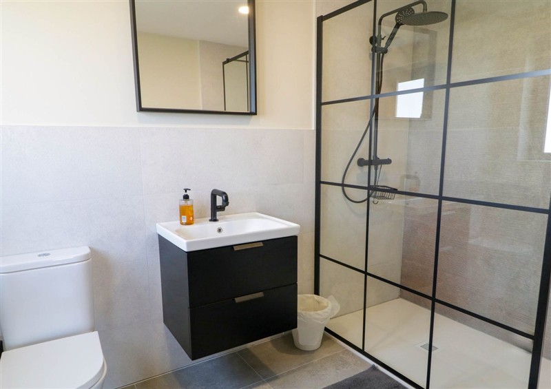 This is the bathroom at Sea and Sky, Donaghadee